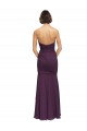 Full Length Chiffon Bridesmaid Dress with Sweetheart Neckline and Ruffles