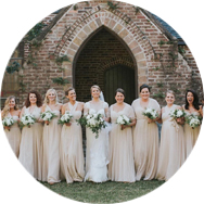 Champagne Bridesmaid Dresses