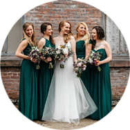 Green Bridesmaid Dresses